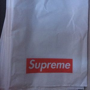 12 BIG supreme plastic bags